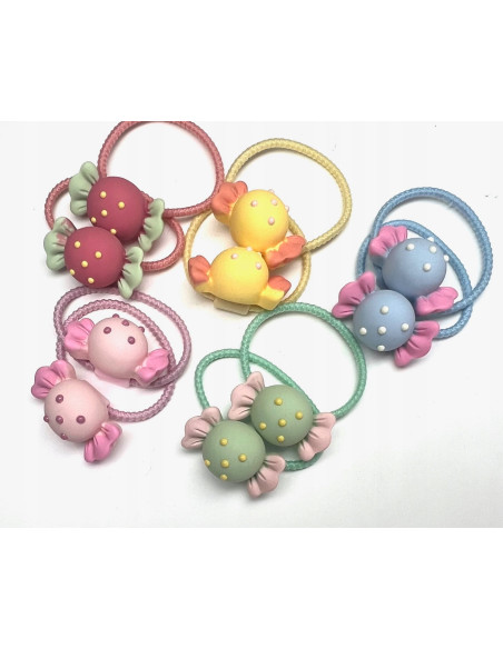 Gumki do włosów dla dziecka dziewczynki Lolita Accessories Zestaw 10 sztuk