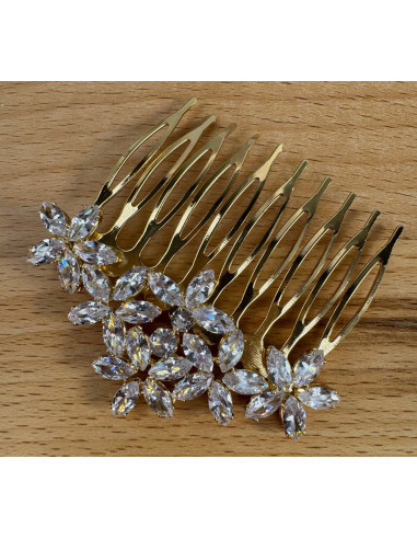 GRZEBIEŃ wsuwany do włosów wtykowy ozdobny...