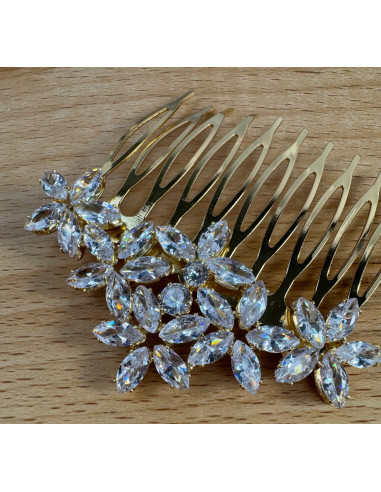 GRZEBIEŃ wsuwany do włosów wtykowy ozdobny...