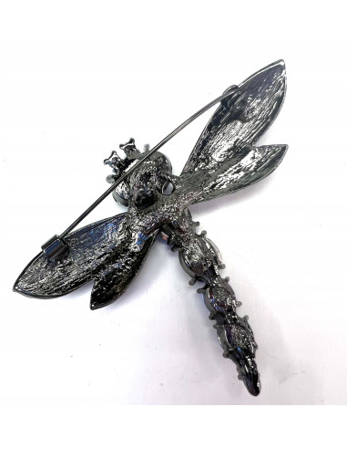 Broszka Brosza Ważka z kamieniami Lolita...