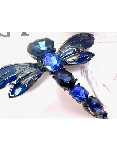 Broszka Brosza Ważka z kamieniami Lolita...