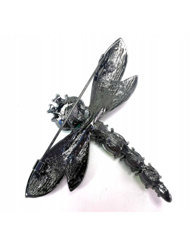 Broszka Brosza Ważka z kamieniami Lolita...