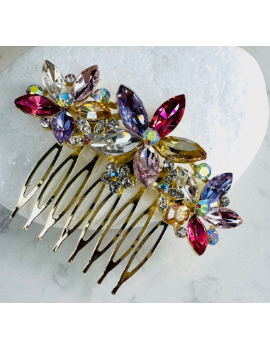 GRZEBIEŃ wsuwany do włosów wtykowy ozdobny...