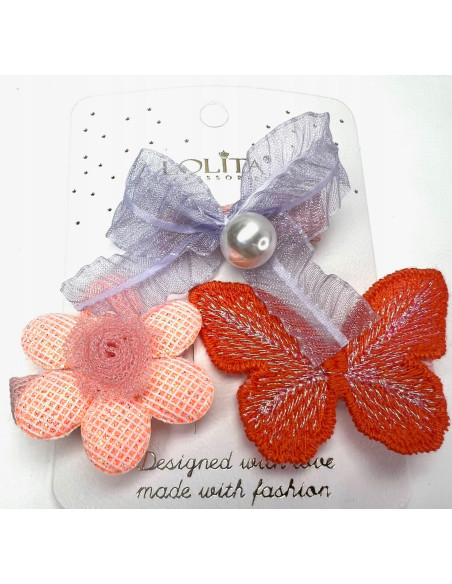 Spinki dla dziecka dziewczynki Lolita Accessories Zestaw