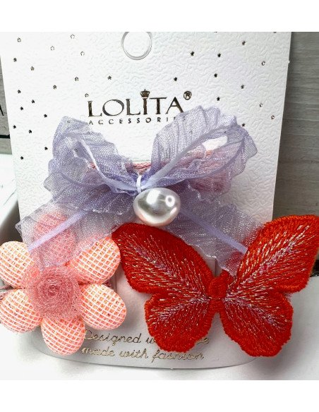Spinki dla dziecka dziewczynki Lolita Accessories Zestaw