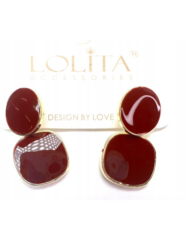 Kolczyki Wiszące Srebrny sztyft 925 Lolita...