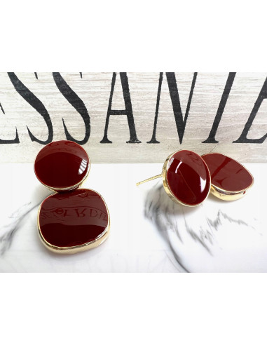 Kolczyki Wiszące Srebrny sztyft 925 Lolita...