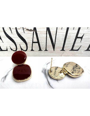 Kolczyki Wiszące Srebrny sztyft 925 Lolita...