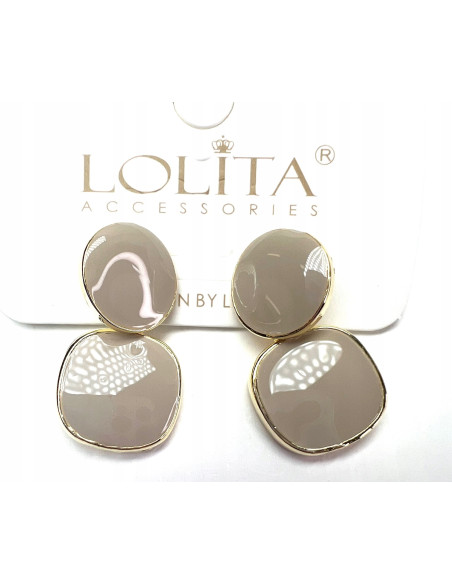 Kolczyki Wiszące Srebrny sztyft 925 Lolita Accessories Natura
