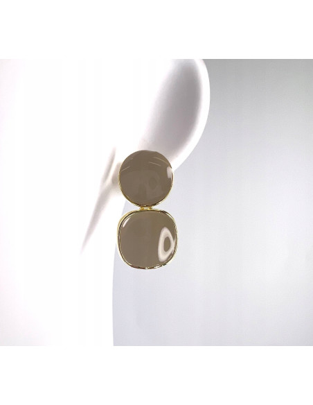 Kolczyki Wiszące Srebrny sztyft 925 Lolita Accessories Natura