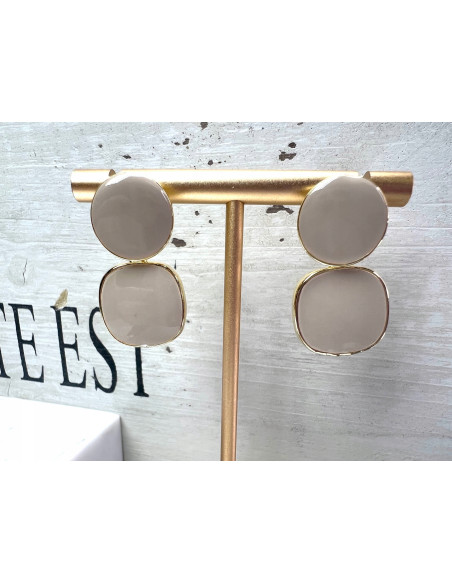 Kolczyki Wiszące Srebrny sztyft 925 Lolita Accessories Natura