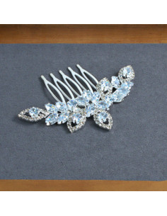 GRZEBIEŃ wsuwany do włosów wtykowy ozdobny diamenty... 2