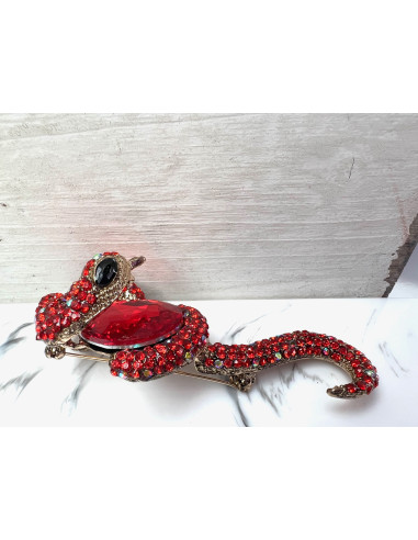 Broszka Wąż z kamieniami Lolita Accessories...