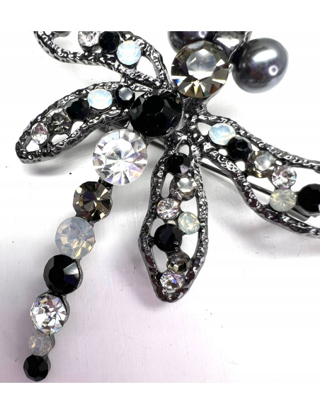 Broszka Brosza Ważka z kamieniami Lolita Accessories