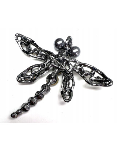 Broszka Brosza Ważka z kamieniami Lolita...