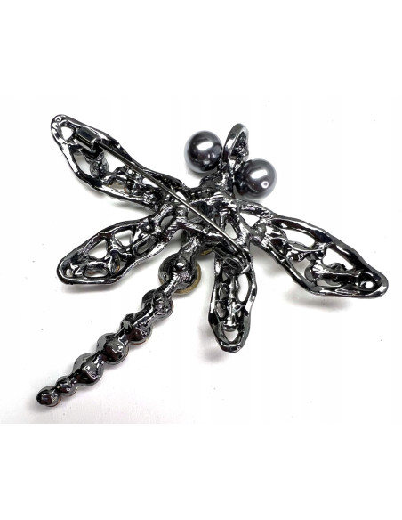 Broszka Brosza Ważka z kamieniami Lolita Accessories