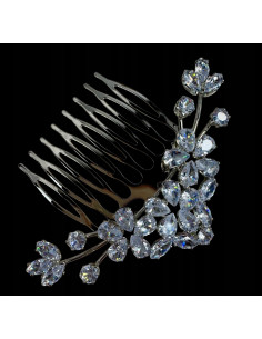 GRZEBIEŃ wsuwany do włosów wtykowy ozdobny diamenty...