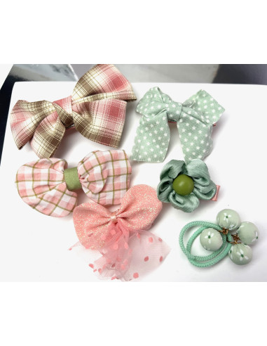 Spinki dla dziecka dziewczynki Lolita Accessories wielokolorowy Zestaw