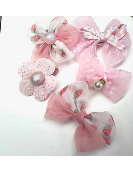 Spinki dla dziecka dziewczynki Lolita Accessories wielokolorowy Zestaw