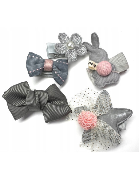 Spinki dla dziecka dziewczynki Lolita Accessories wielokolorowy Zestaw