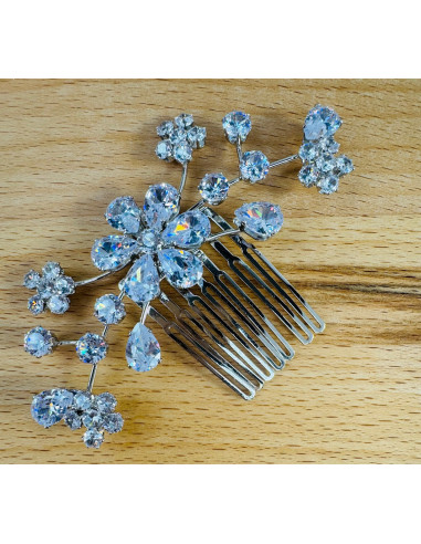 GRZEBIEŃ wsuwany do włosów wtykowy ozdobny...