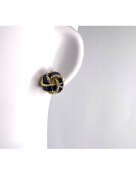 Kolczyki Supełek Węzeł Srebrny sztyft 925 Lolita Accessories Natura