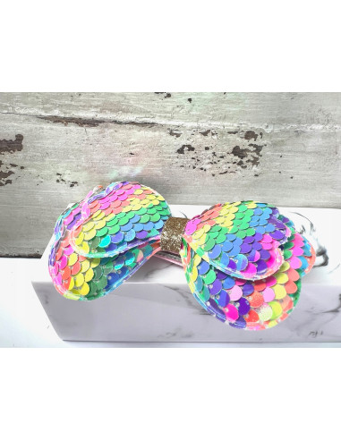 Spinka dla dziewczynki Kokardka cekini Bal...