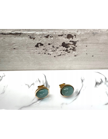 Kolczyki BOHO ze stali chirurgicznej Lolita Accessories złote