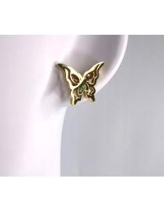 Kolczyki ze stali chirurgicznej Lolita Accessories złote... 2