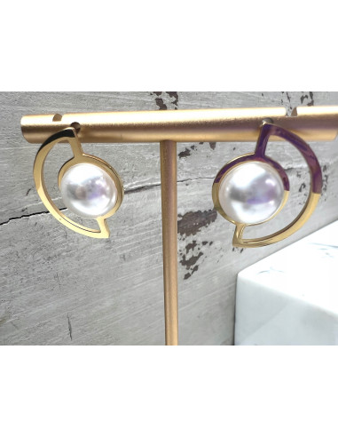 Kolczyki Hamptons ze stali chirurgicznej Lolita...