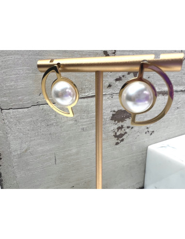 Kolczyki Hamptons ze stali chirurgicznej Lolita...