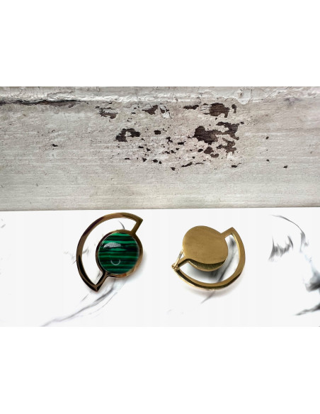 Kolczyki Hamptons ze stali chirurgicznej Lolita Accessories złote