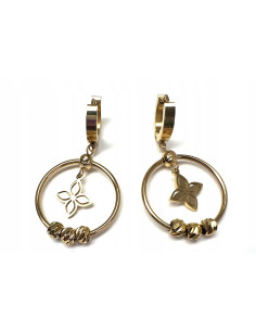 Kolczyki BOHO HAMSA ze stali chirurgicznej Lolita...