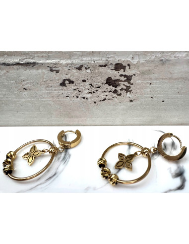 Kolczyki BOHO HAMSA ze stali chirurgicznej...