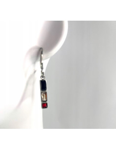 Kolczyki ze stali chirurgicznej Lolita Accessories srebrne