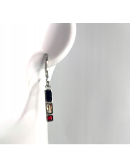 Kolczyki ze stali chirurgicznej Lolita Accessories srebrne