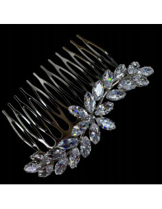 GRZEBIEŃ wsuwany do włosów wtykowy ozdobny diamenty...