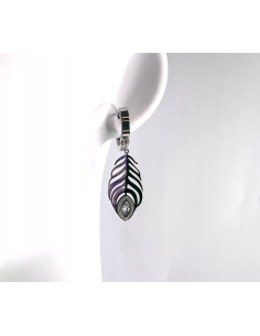 Kolczyki ze stali chirurgicznej Lolita Accessories srebrne