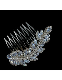 GRZEBIEŃ wsuwany do włosów wtykowy ozdobny diamenty...