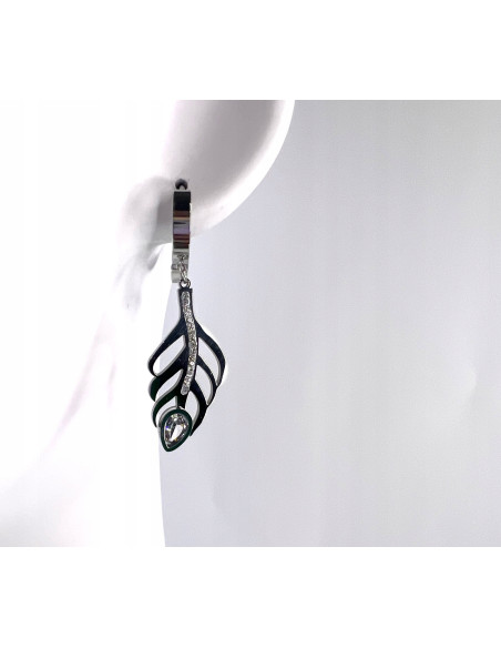 Kolczyki ze stali chirurgicznej Lolita Accessories srebrne