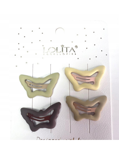 Zestaw spinkek dla dziewczynki spinki pyki dziecka Lolita Accessories