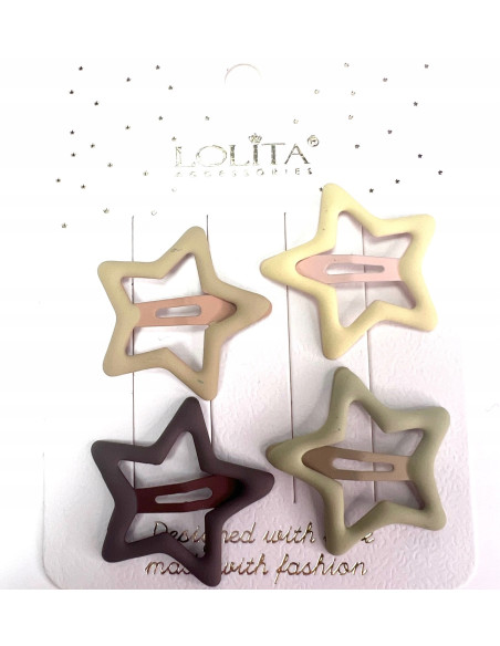 Zestaw spinkek dla dziewczynki spinki pyki dziecka Lolita Accessories