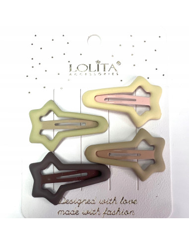 Zestaw spinkek dla dziewczynki spinki pyki dziecka Lolita Accessories
