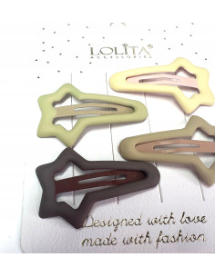 Zestaw spinkek dla dziewczynki spinki pyki dziecka Lolita... 2