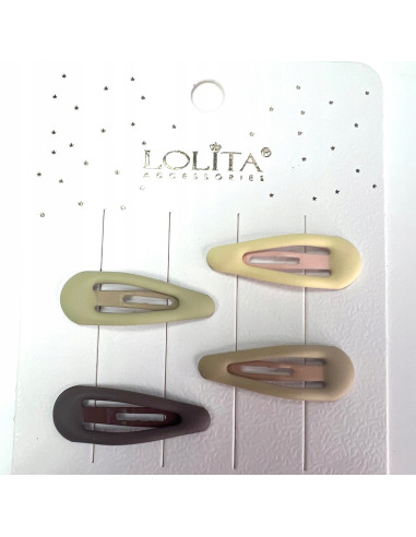 Zestaw spinkek dla dziewczynki spinki pyki dziecka Lolita Accessories