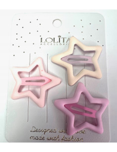 Zestaw spinkek dla dziewczynki spinki pyki dziecka Lolita...