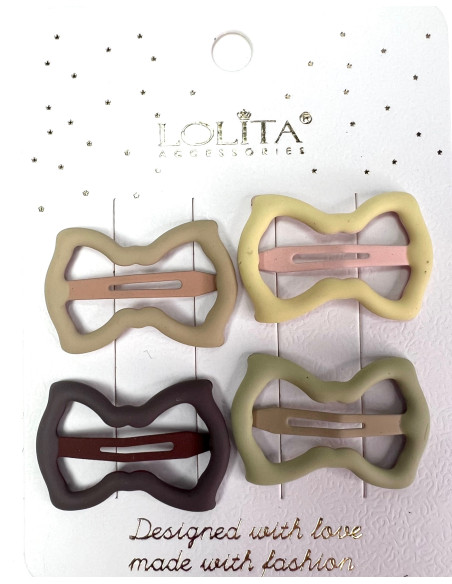 Zestaw spinkek dla dziewczynki spinki pyki dziecka Lolita Accessories