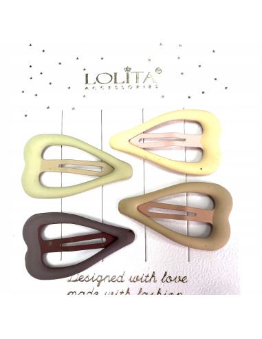 Zestaw spinkek dla dziewczynki spinki pyki dziecka Lolita Accessories