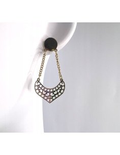 Kolczyki BOHO stal chirurgiczna Lolita Accessories złote 2