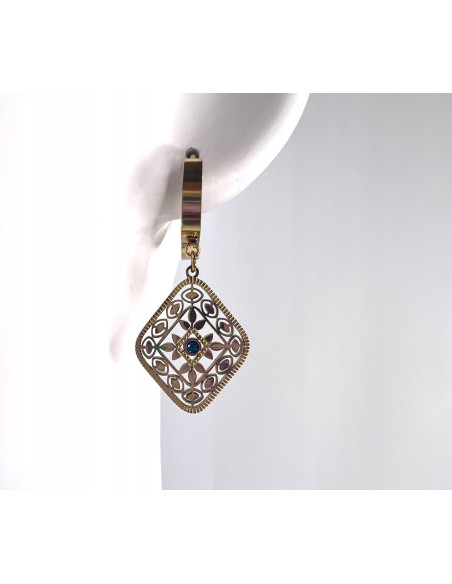 Kolczyki BOHO stal chirurgiczna Lolita Accessories złote